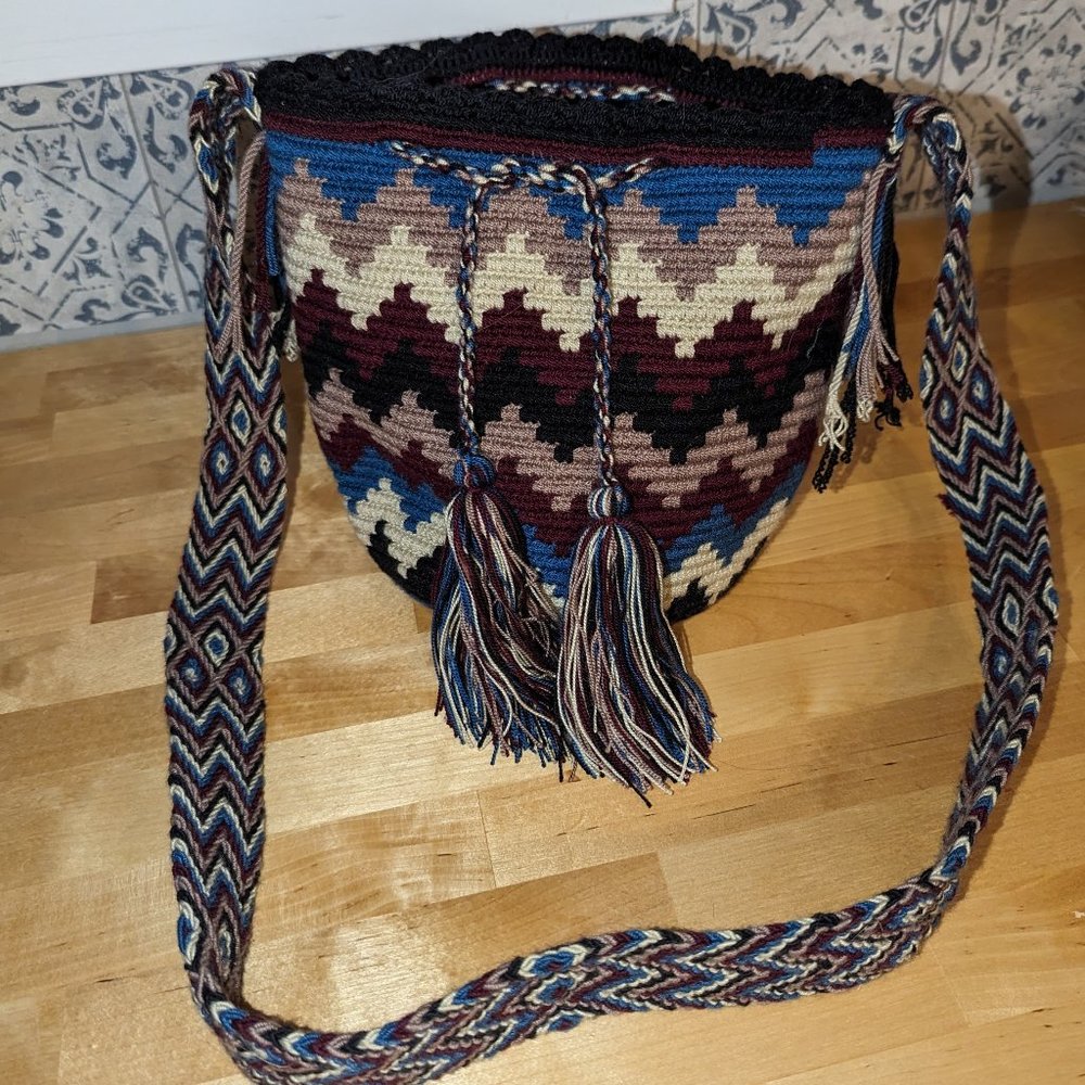 Colorful Boho bag from Brazil